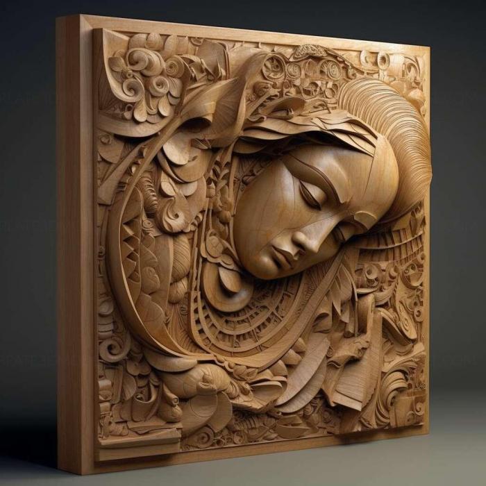 نموذج ثلاثي الأبعاد لآلة CNC 3D Art 